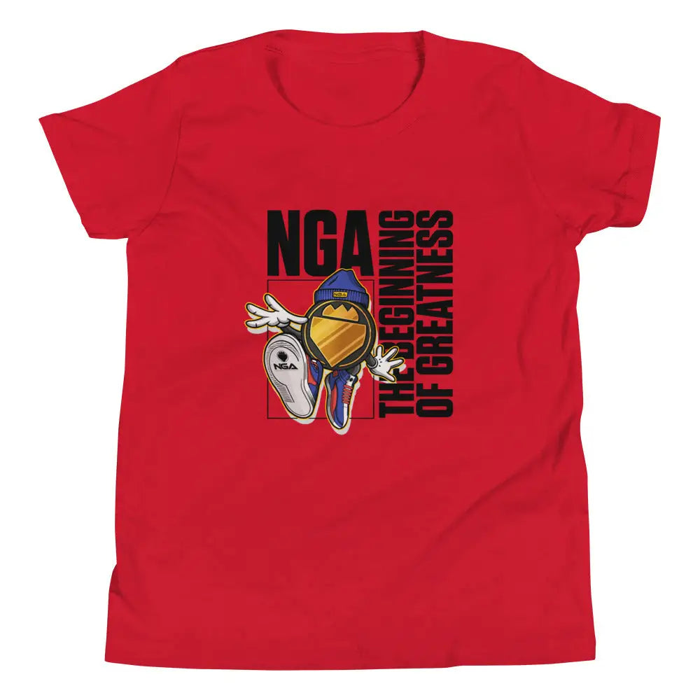 Genesis Of Greatness Kids Tee (edition 1) - Red / S -