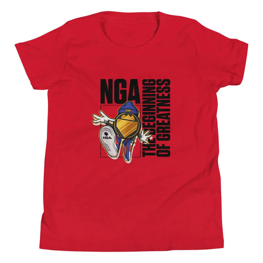 Genesis Of Greatness Kids Tee (edition 1) - Red / S -