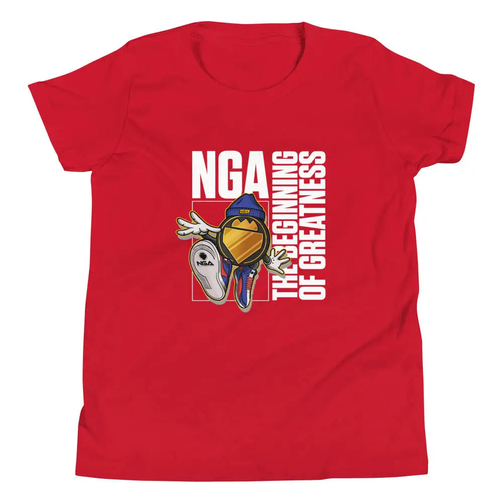 Genesis Of Greatness Kids Tee (edition 3) - Red / S -
