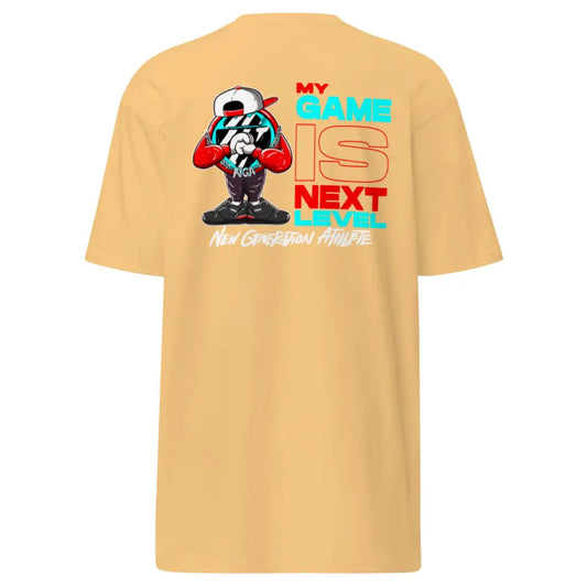 Men’s premium heavyweight tee - Vintage Gold / S - T-shirt