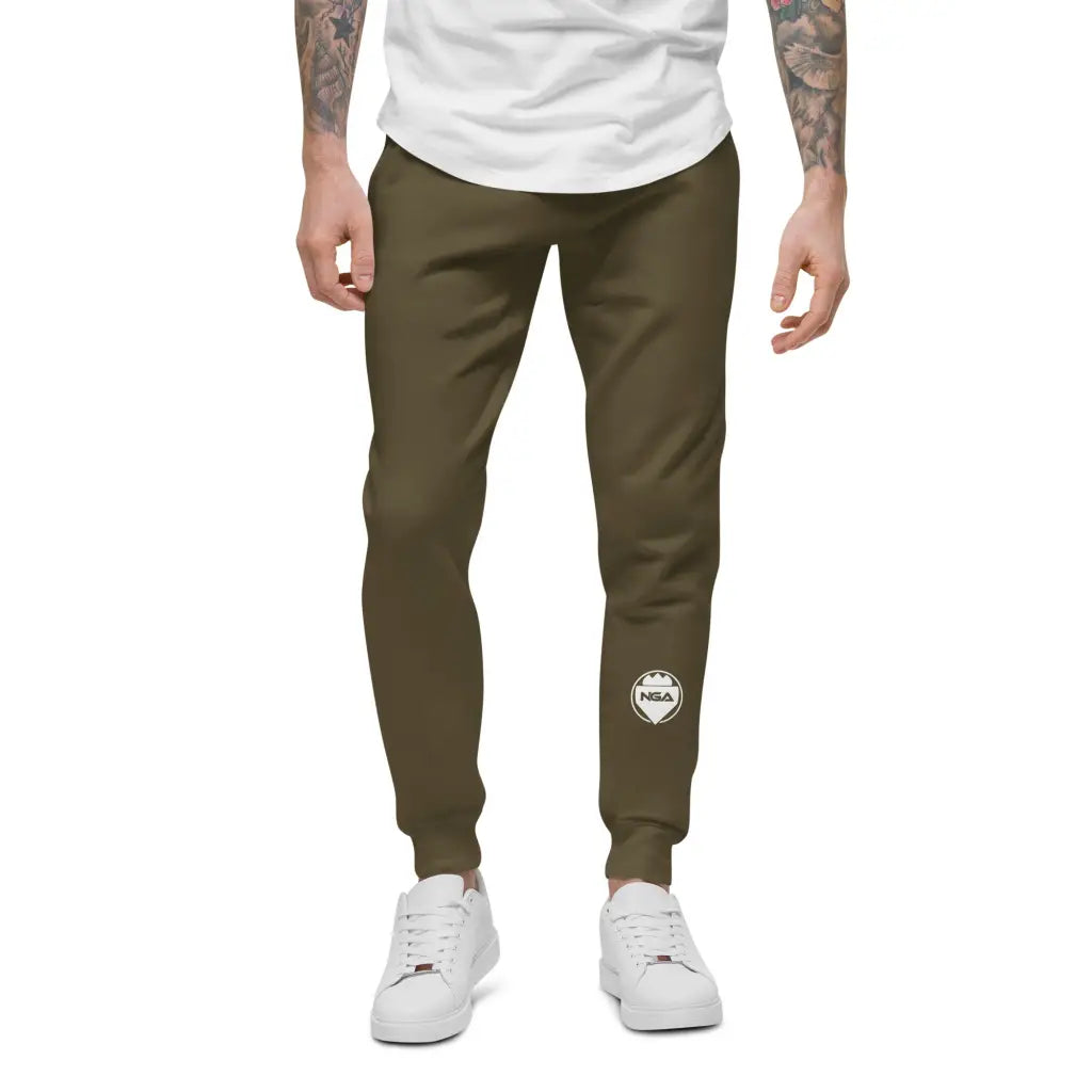 Men’s Fleece Sweatpants - Military Green / XS - Sweatpants