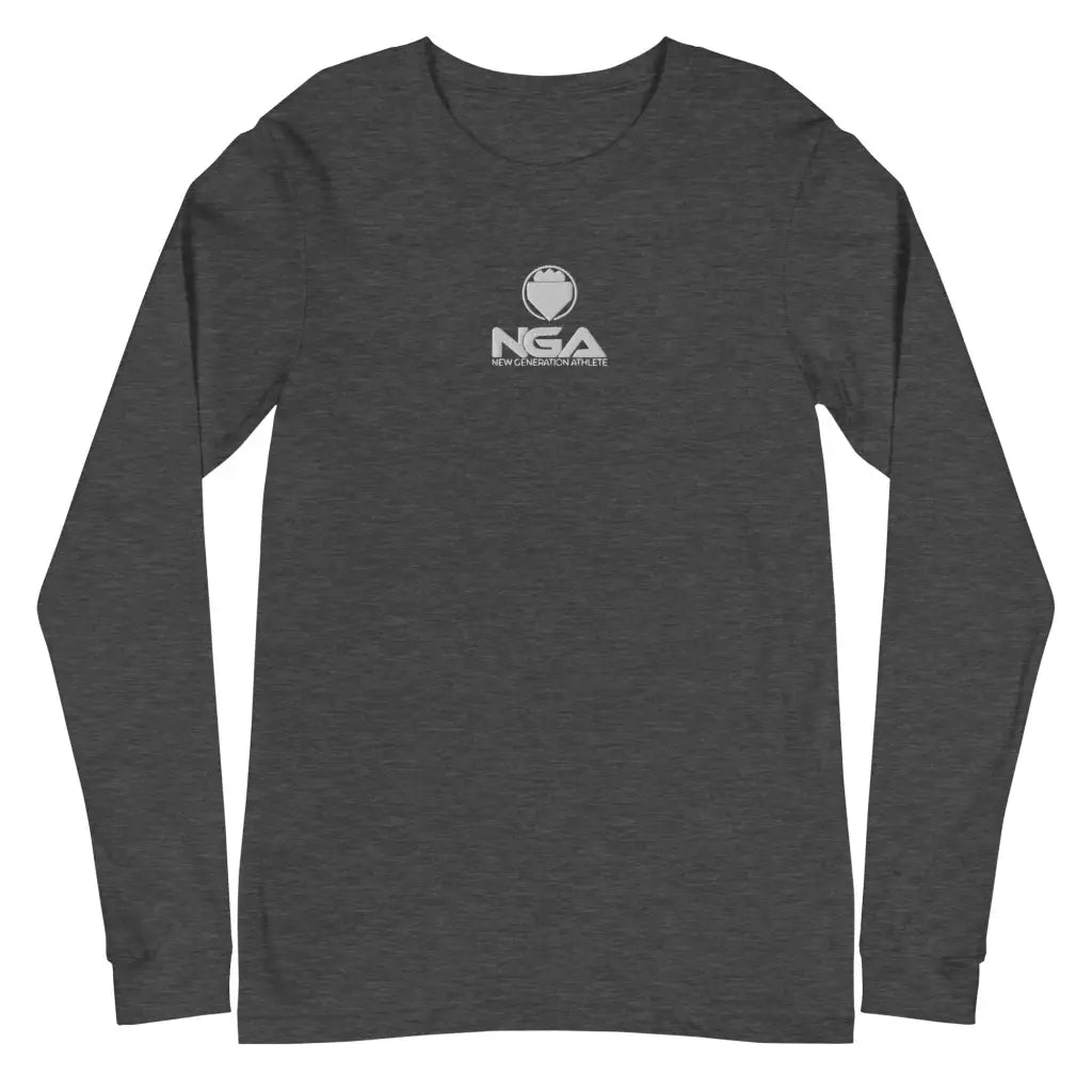 Men’s Long Sleeve Tee - Dark Grey Heather / XS - Long Sleeve