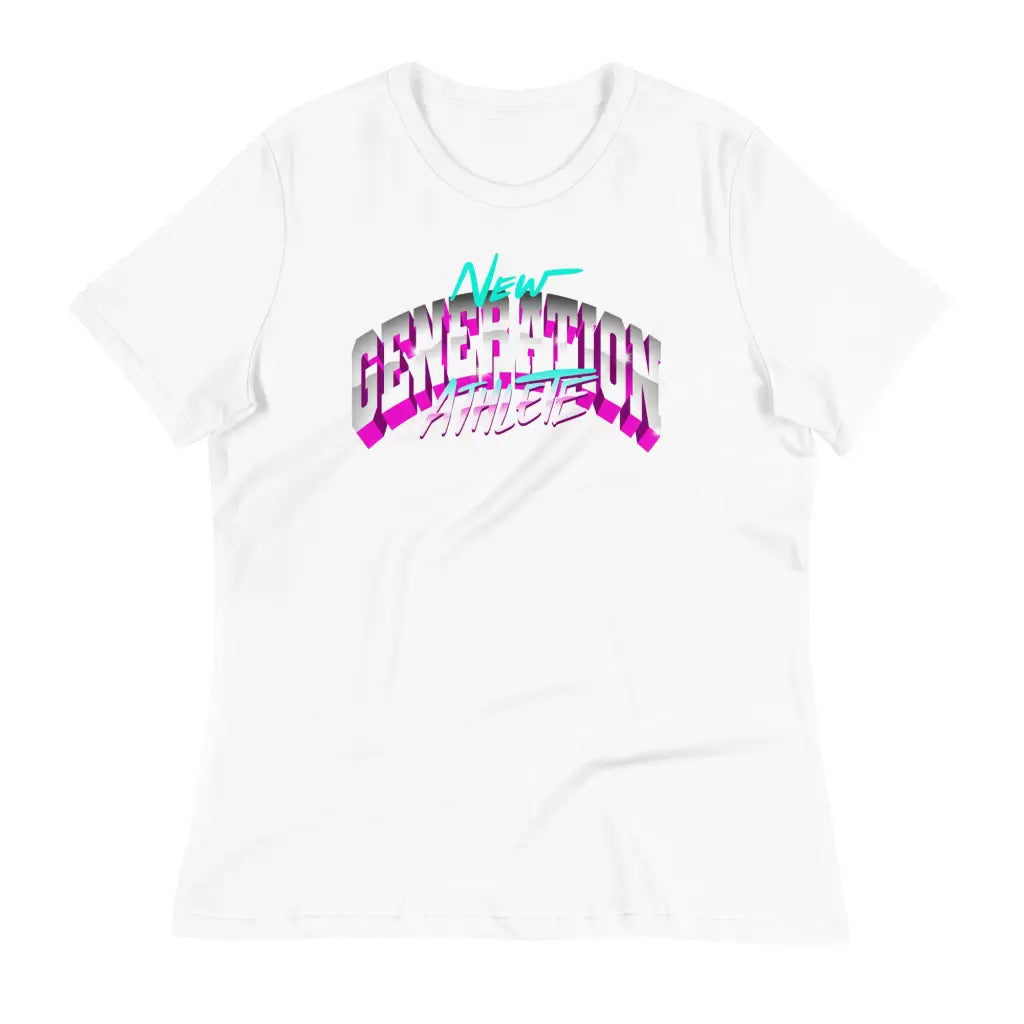 Women’s Relaxed T-shirt - White / S - T-shirt