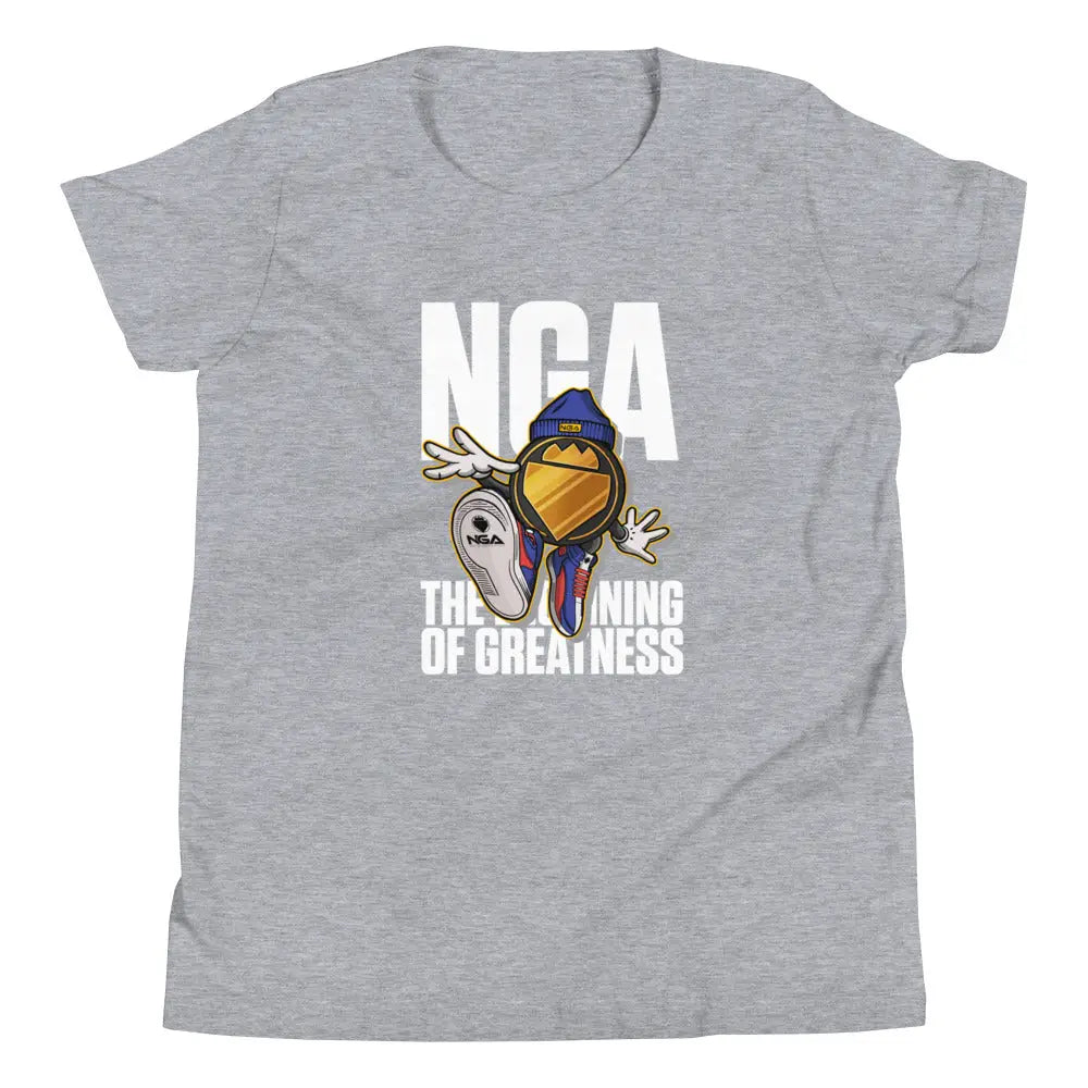 Youth Short Sleeve T-shirt - Athletic Heather / S - T-shirt