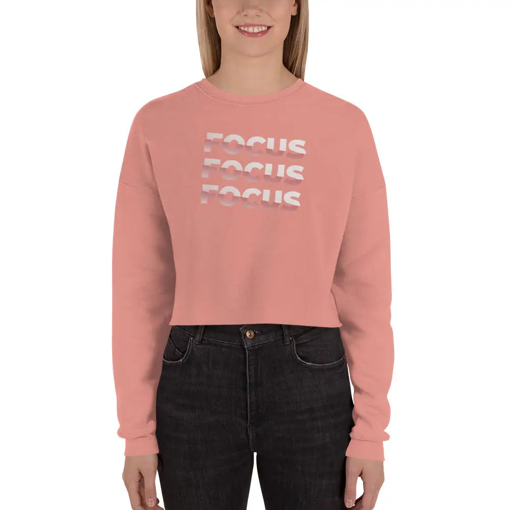 Crop Sweatshirt - M - Crop sweatshirt