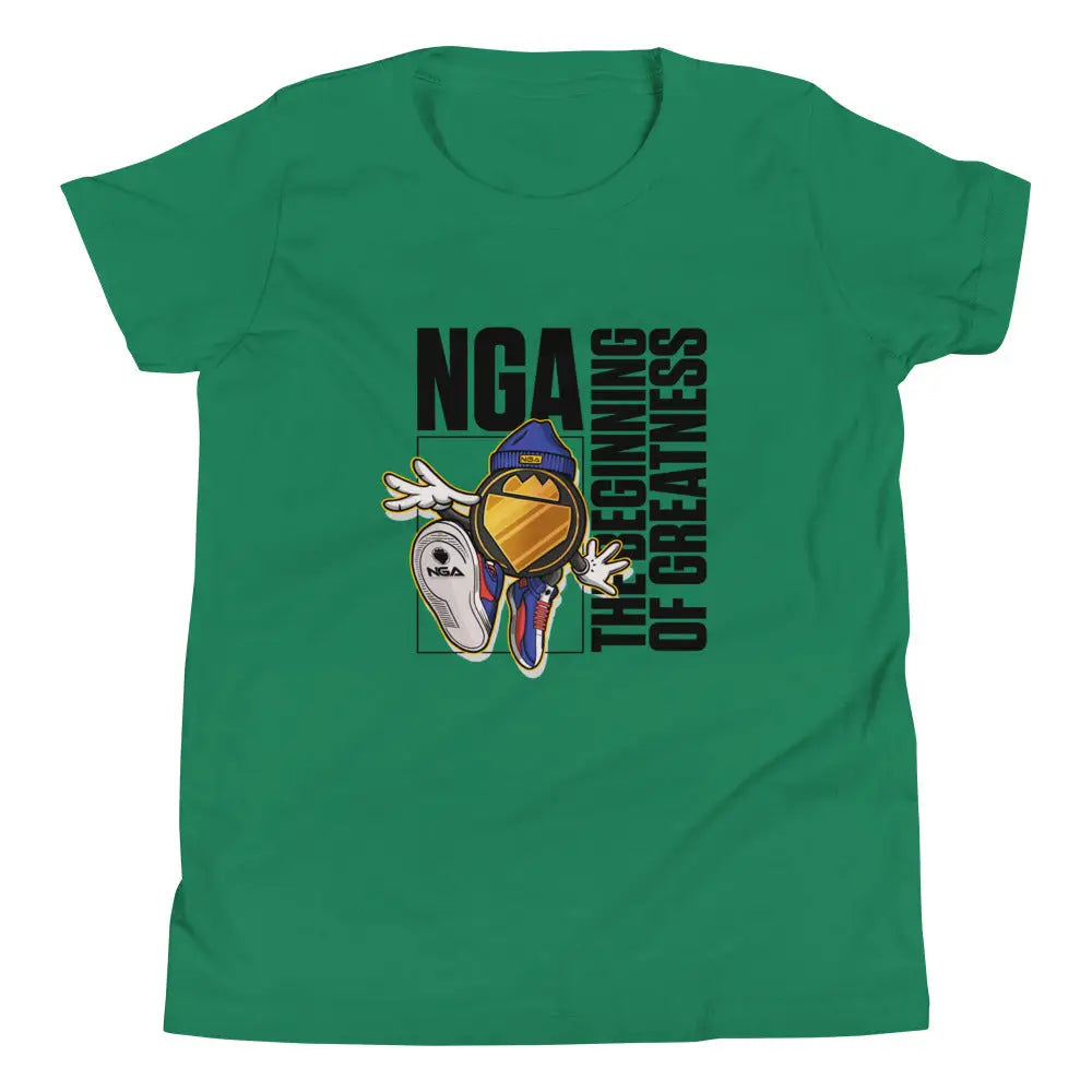 Genesis Of Greatness Kids Tee (edition 1) - Kelly / S -