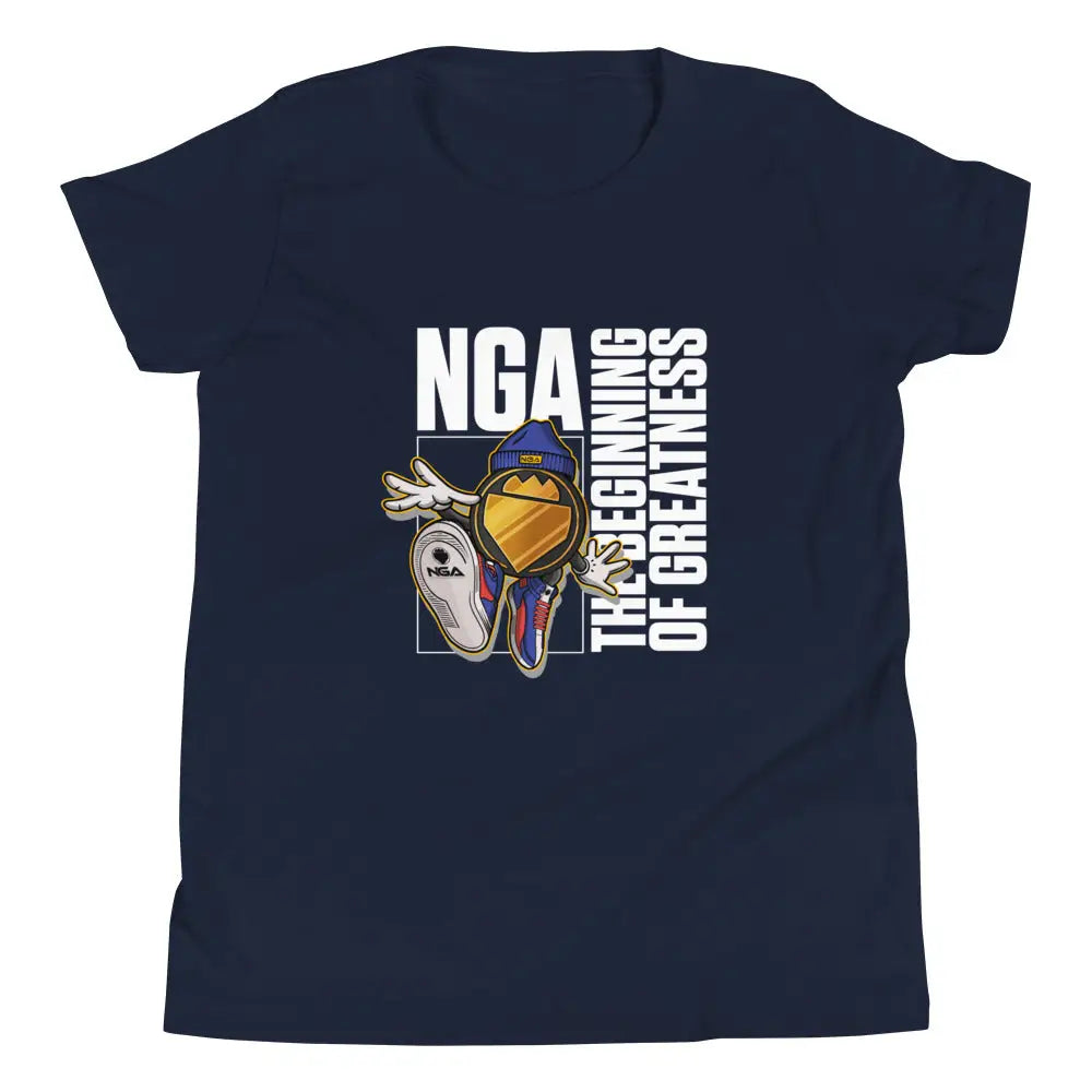 Genesis Of Greatness Kids Tee (edition 3) - Navy / S -