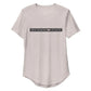 Men’s Curved Hem T-Shirt - Heather Cool Grey / S - T-shirt
