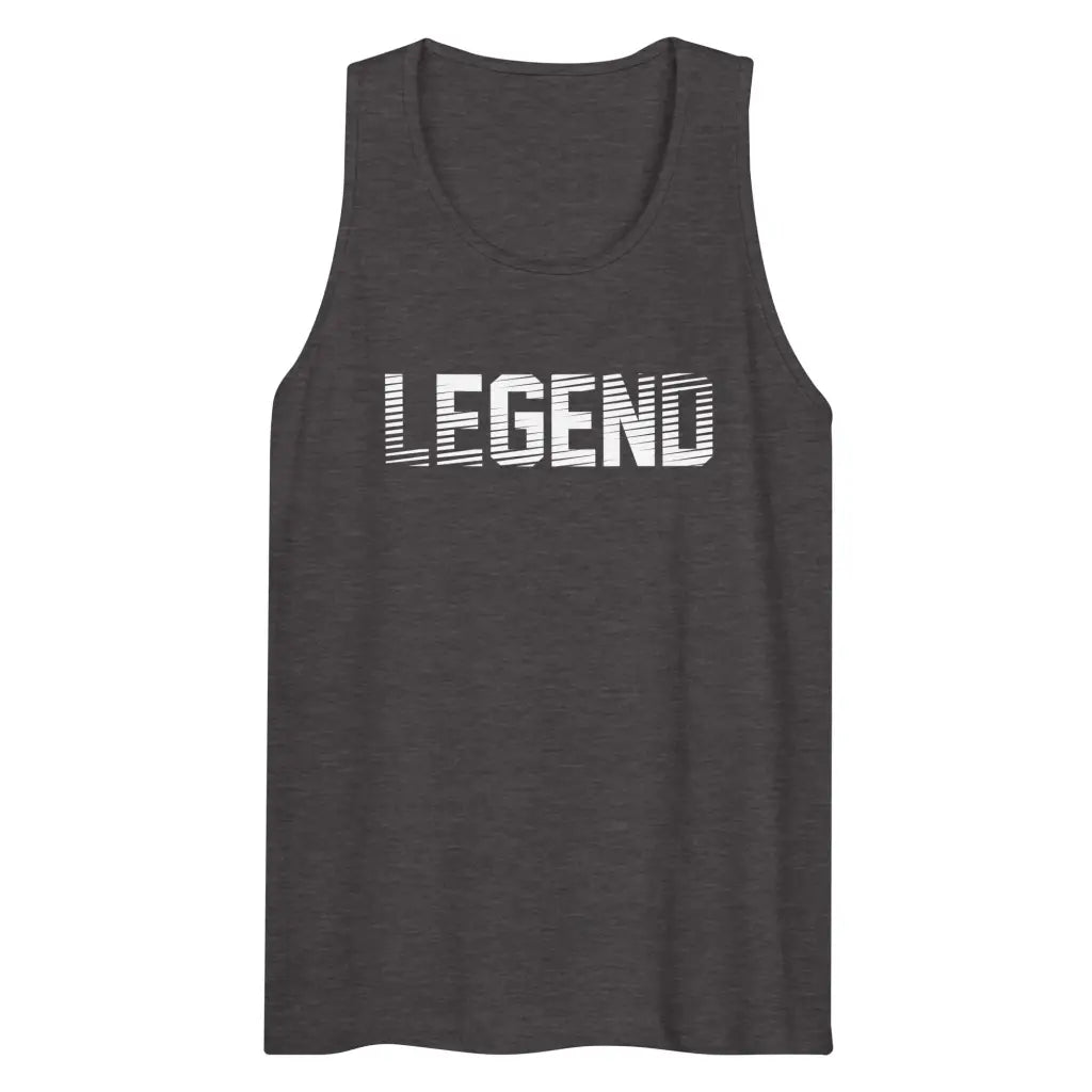 Legendary Status Relaxed Men’s Gray Tank Top