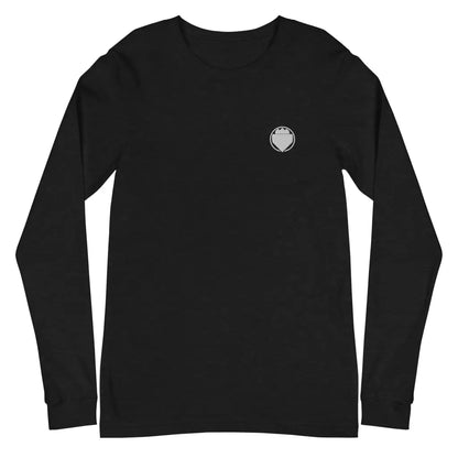 Men’s Long Sleeve Tee - Black Heather / XS - Long Sleeve Tee