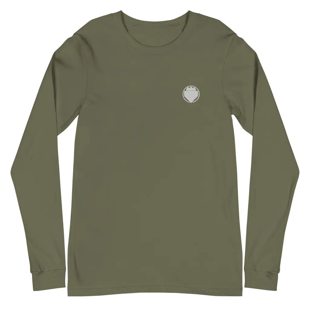 Men’s Long Sleeve Tee - Military Green / XS - Long Sleeve