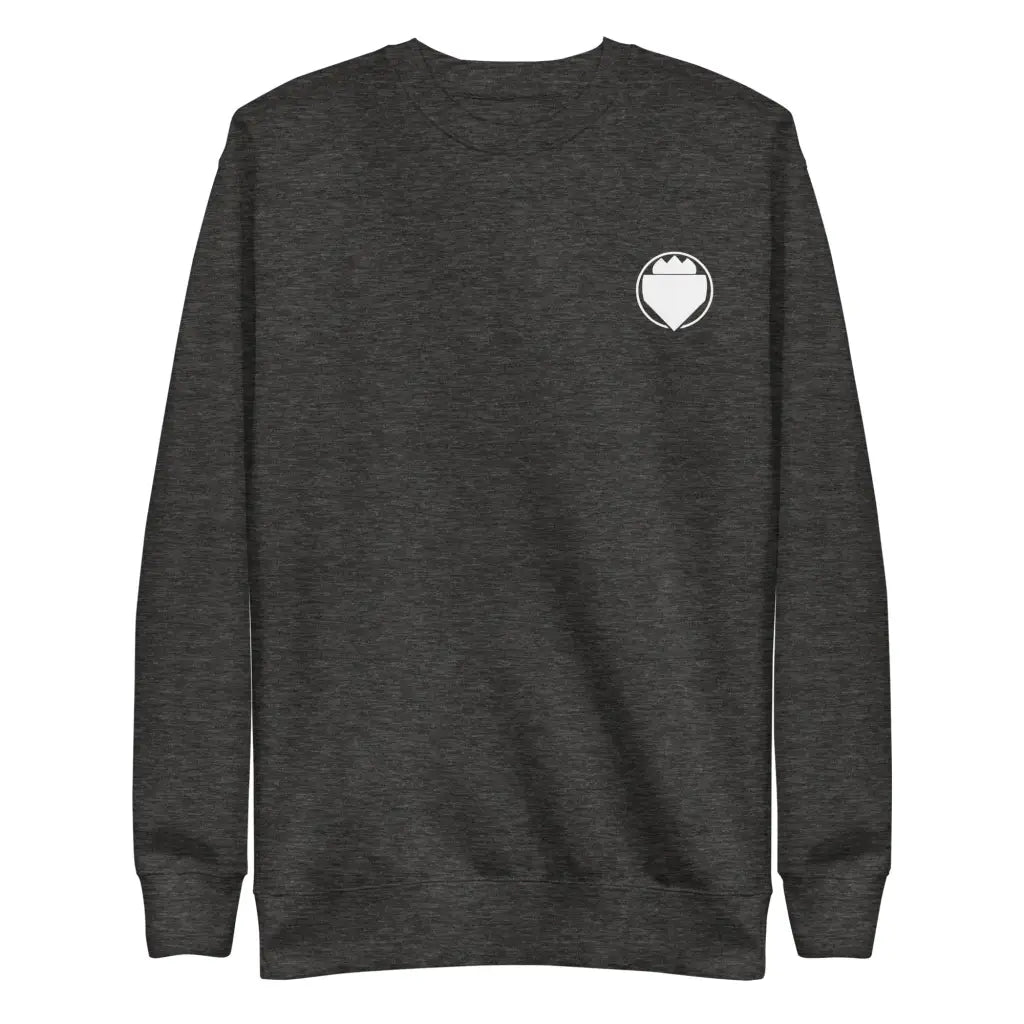 Men’s Premium Sweatshirt - Charcoal Heather / S