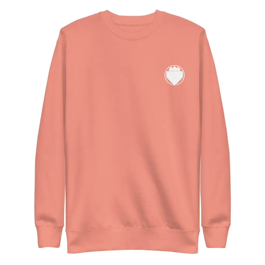Men’s Premium Sweatshirt - Dusty Rose / S