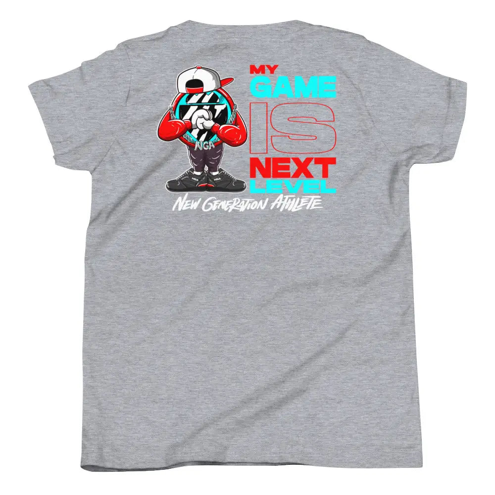 Next-level Game Kids Tee - Athletic Heather / S - T-shirt