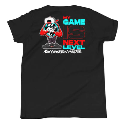 Next-level Game Kids Tee - Black / S - T-shirt