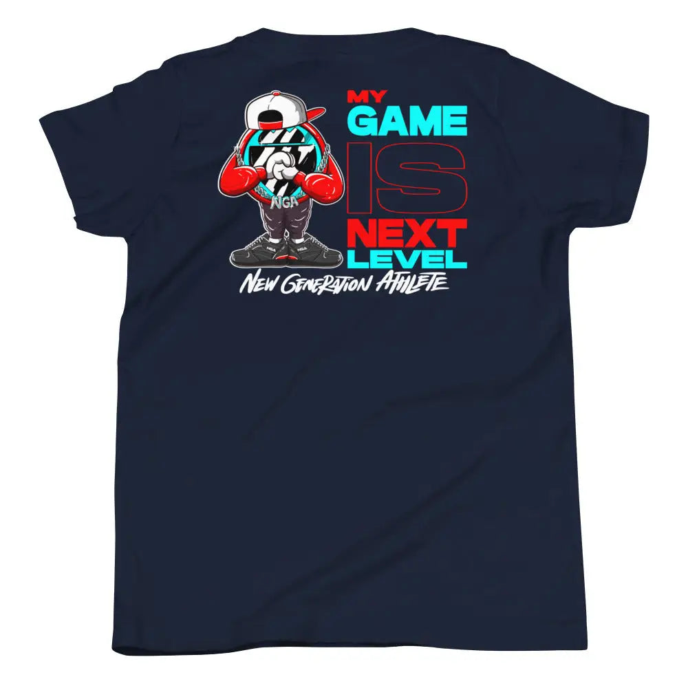 Next-level Game Kids Tee - Navy / S - T-shirt