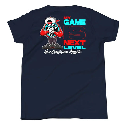 Next-level Game Kids Tee - Navy / S - T-shirt