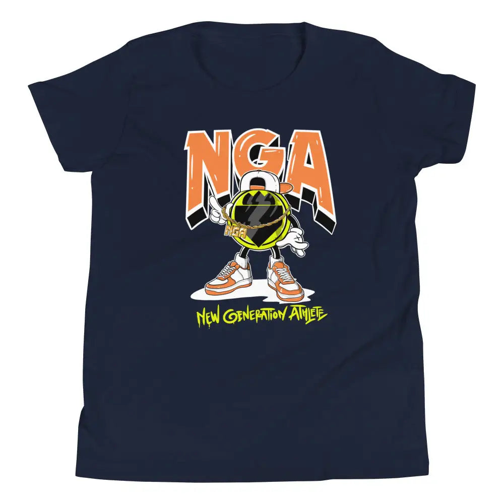 Nga Emblem Kids Urban Graphic Tee - Navy / S - T-shirt