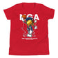 Nga Emblem Kids Urban Graphic Tee - Red / S - T-shirt