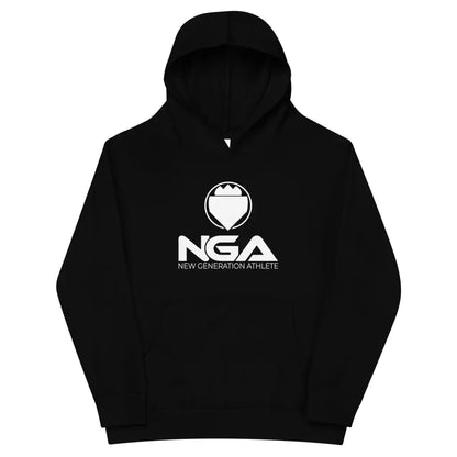 Kids fleece hoodie - Black / S - Hoodie