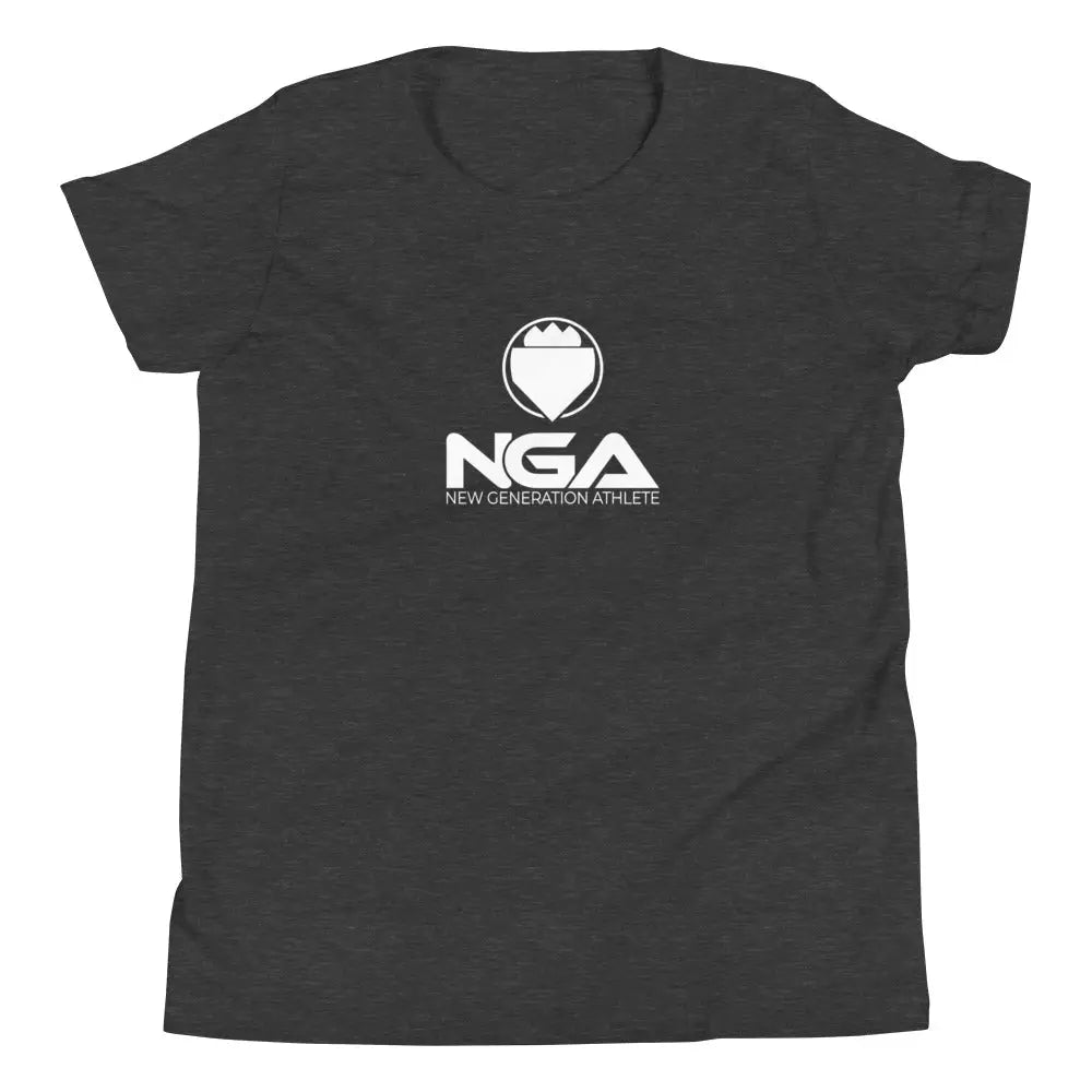 Youth Short Sleeve T-Shirt - Dark Grey Heather / S - T-shirt