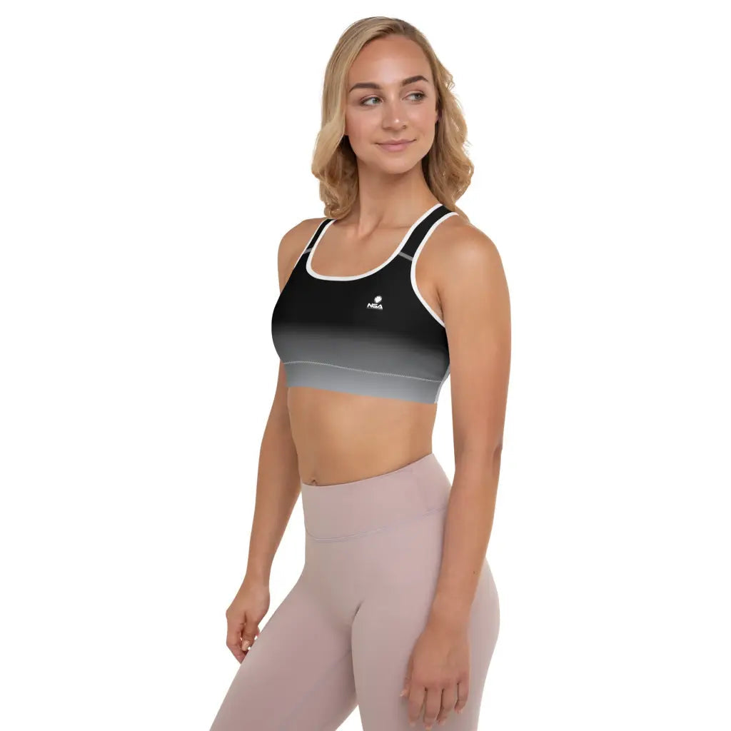 Padded Sports Bra - White / XS - Sports Bra