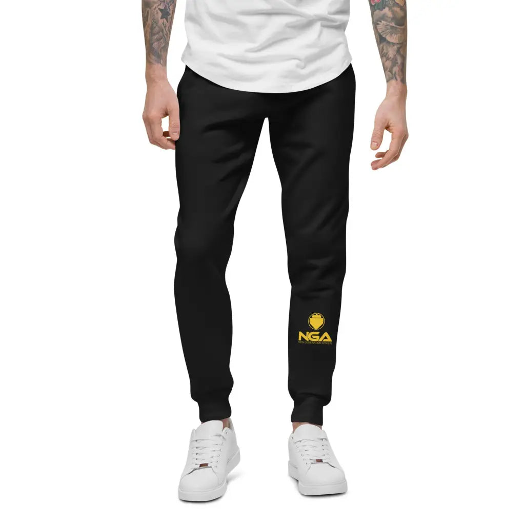 Men’s fleece sweatpants - Black / XS - Sweatpants