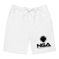 Men’s fleece shorts - White / S - Shorts