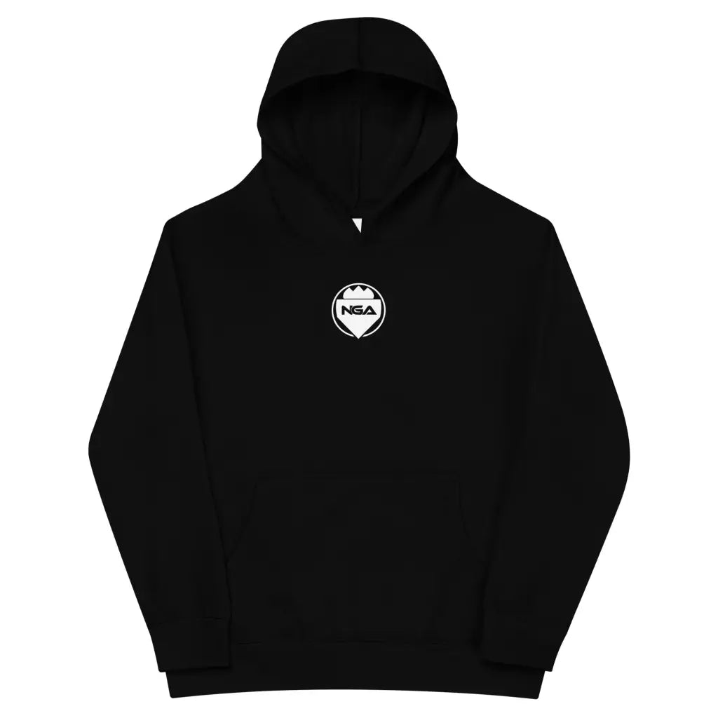 Kids fleece hoodie - Black / S - Hoodie