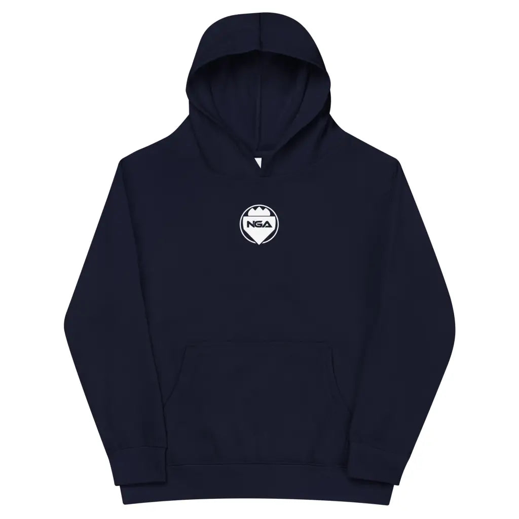 Kids fleece hoodie - Navy Blazer / S - Hoodie