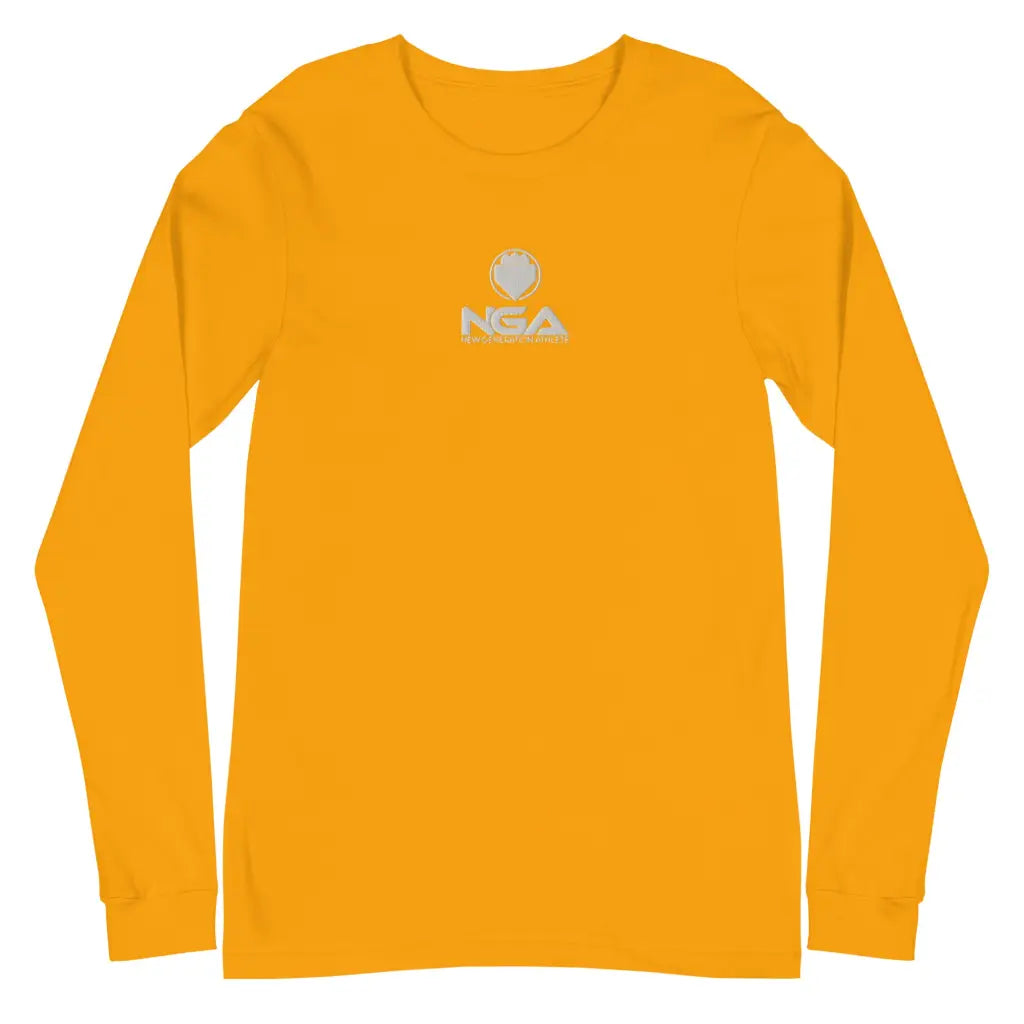 Men’s Long Sleeve Tee - Gold / XS - Long Sleeve Tee