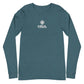 Men’s Long Sleeve Tee - Heather Deep Teal / XS - Long Sleeve