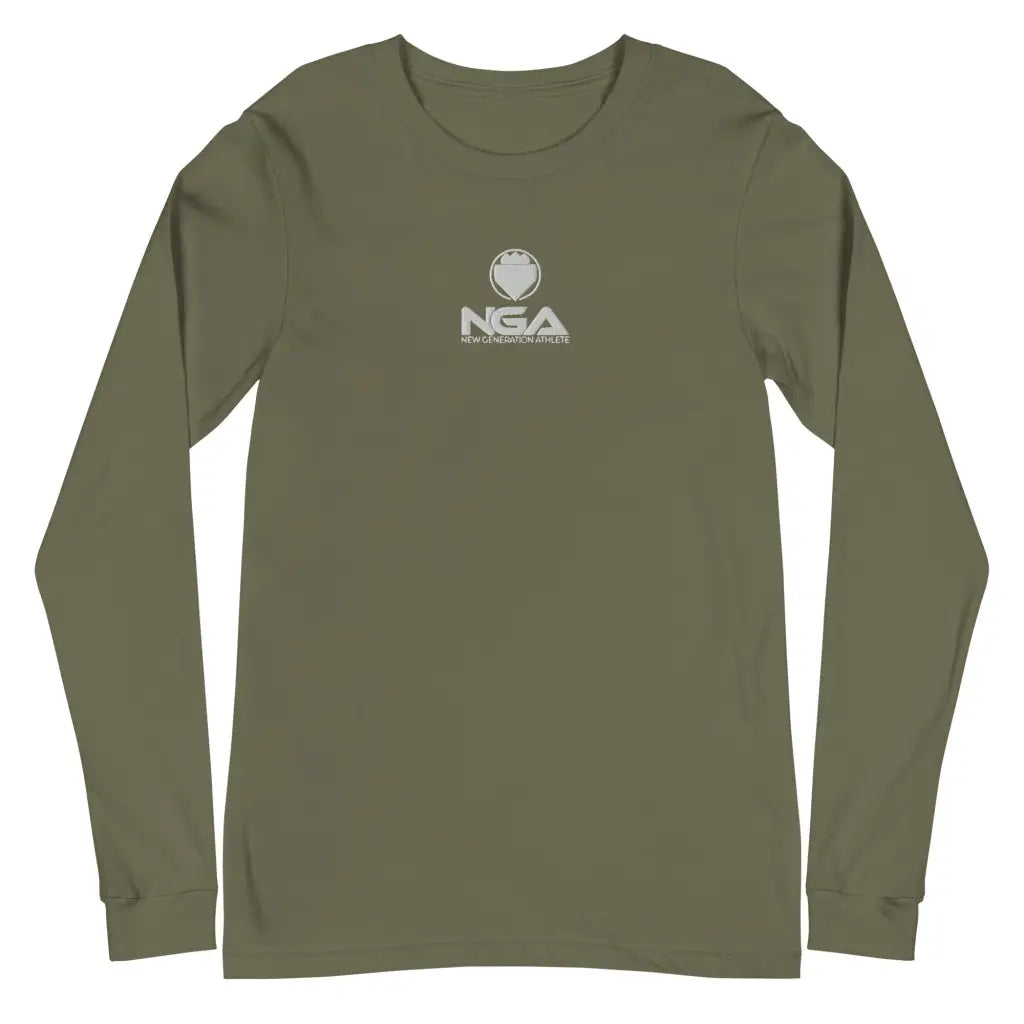 Men’s Long Sleeve Tee - Military Green / XS - Long Sleeve