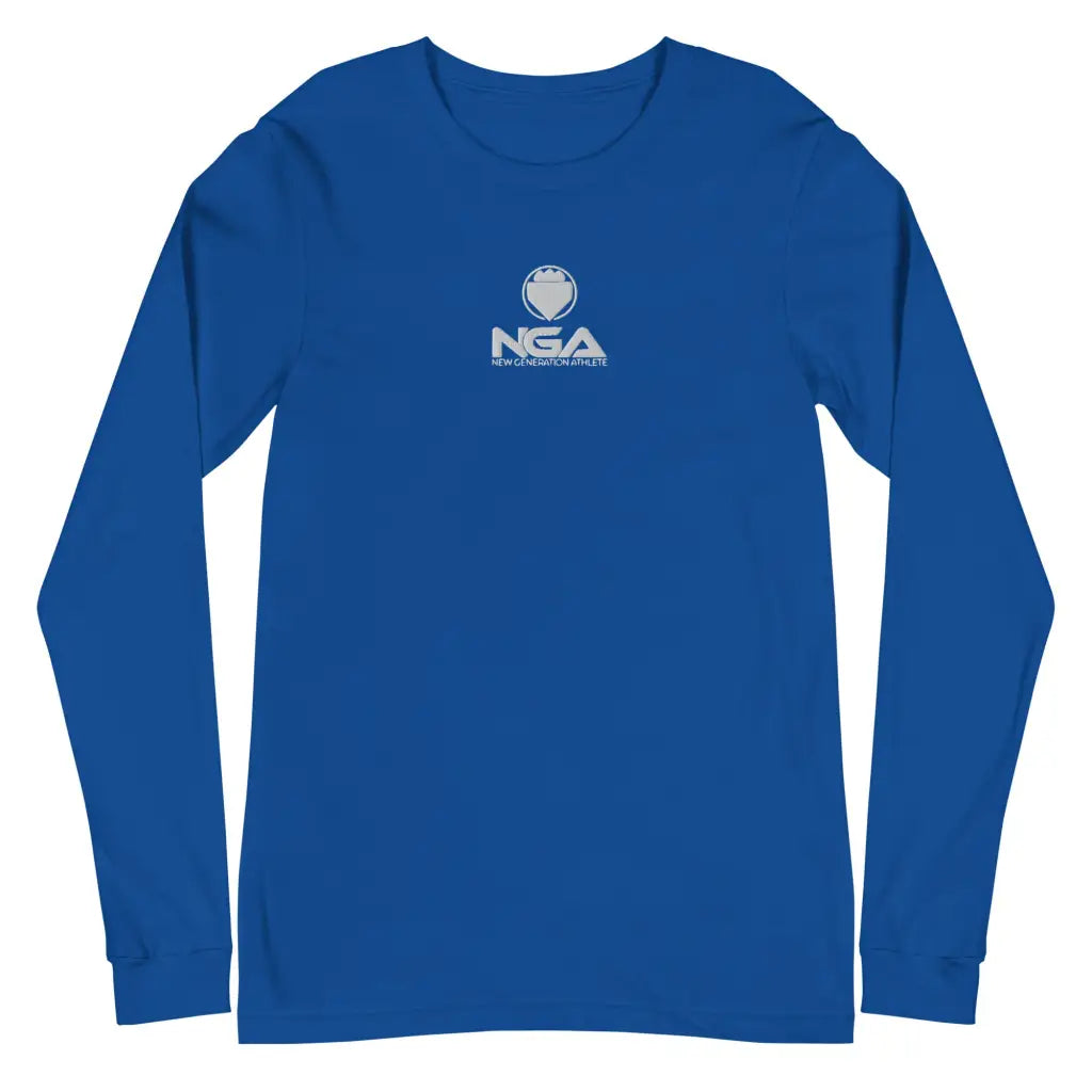 Men’s Long Sleeve Tee - True Royal / XS - Long Sleeve Tee