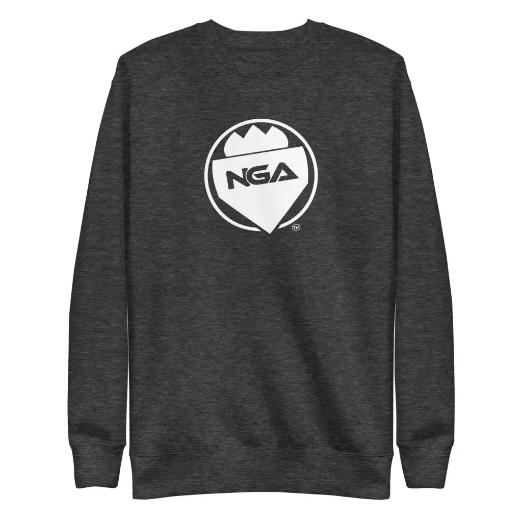 Nga Torchbearer Men’s Sweater - Charcoal Heather / S -