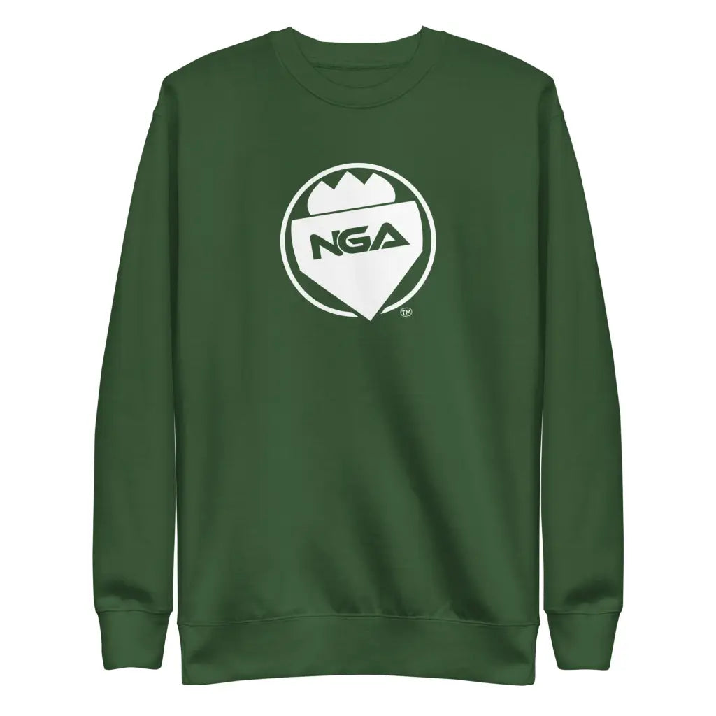 Nga Torchbearer Men’s Sweater - Forest Green / S -