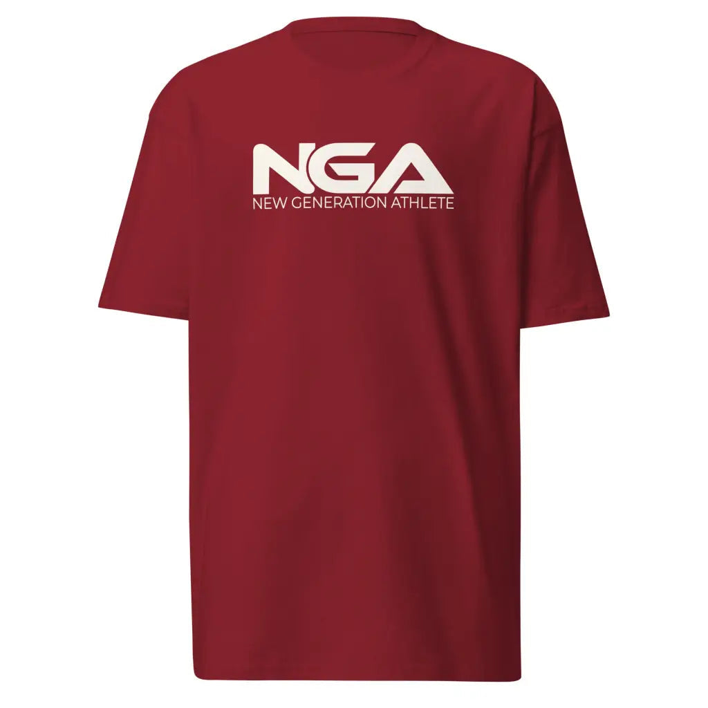 Men’s premium heavyweight tee - Brick Red / S - T-shirt