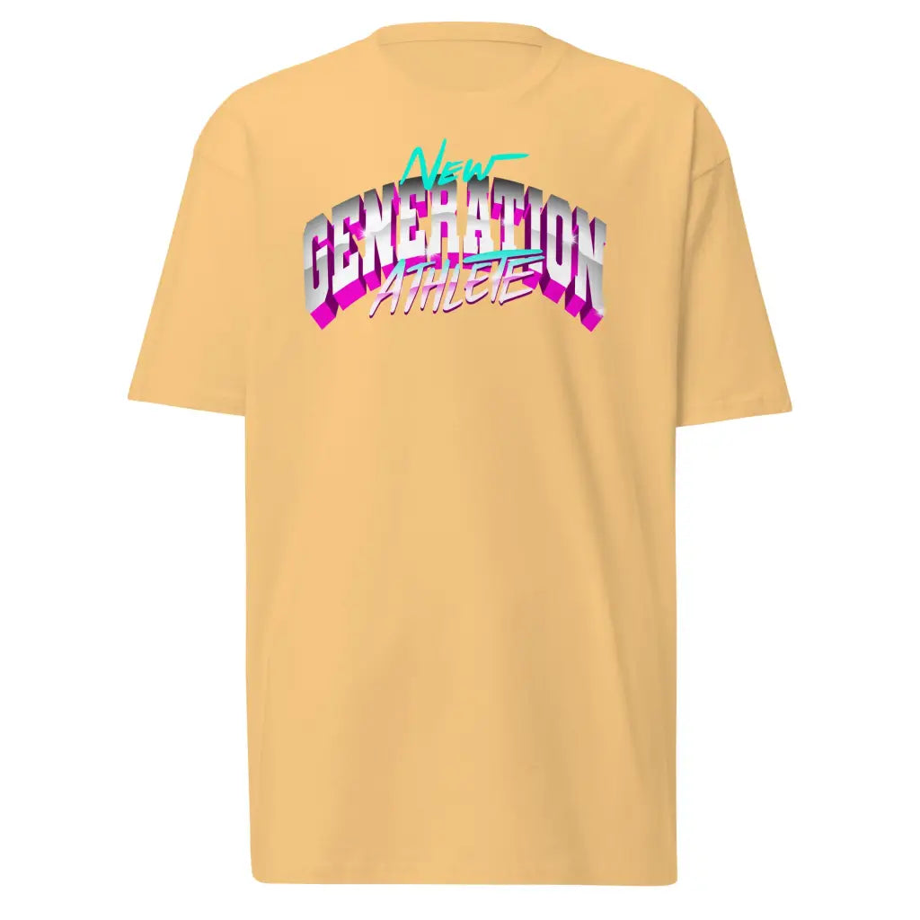 Men’s premium heavyweight tee - Vintage Gold / S - T-shirt
