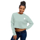 Crop Sweatshirt - Dusty Blue / S - Crop sweatshirt