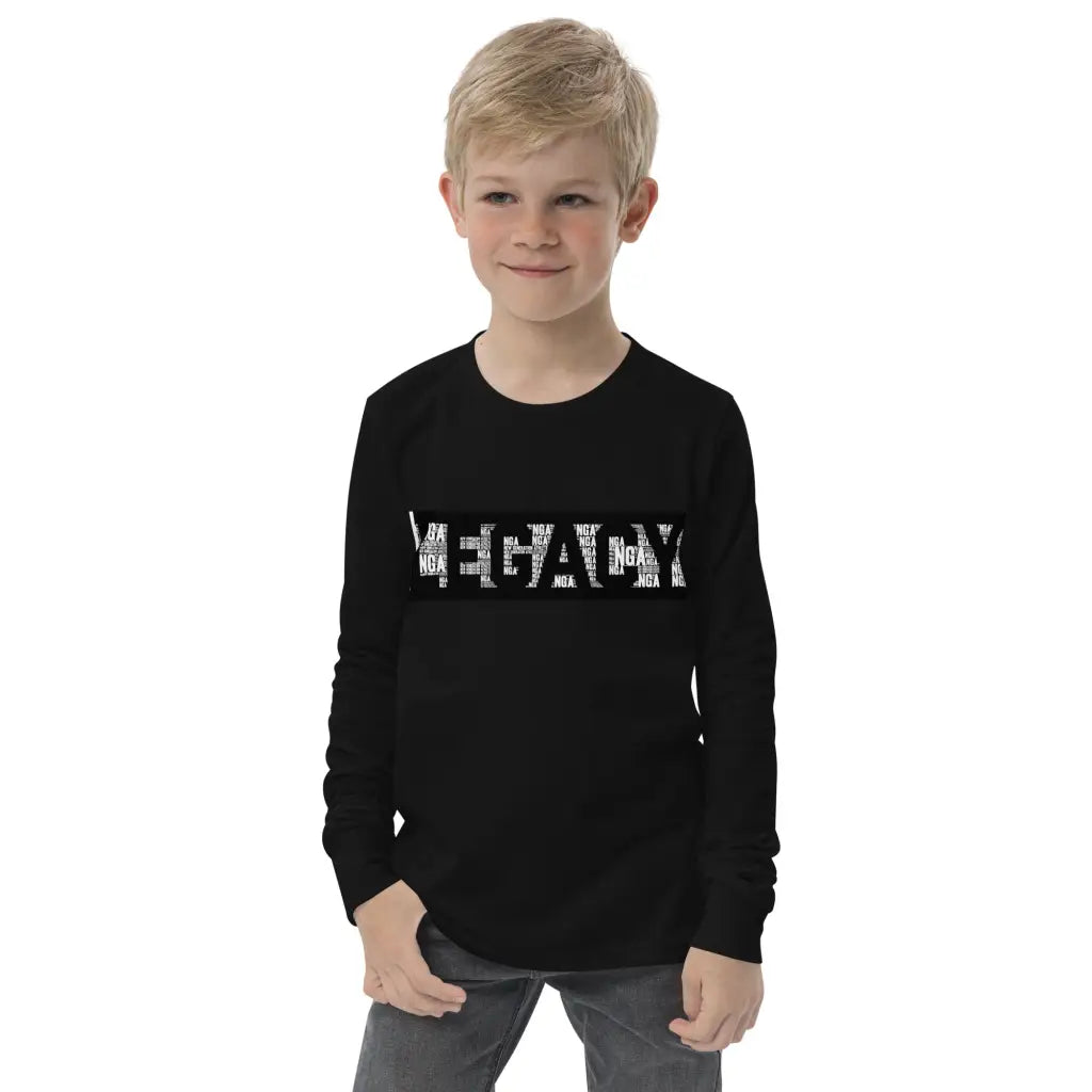 Youth Long Sleeve Tee - M - Long Sleeve Tee