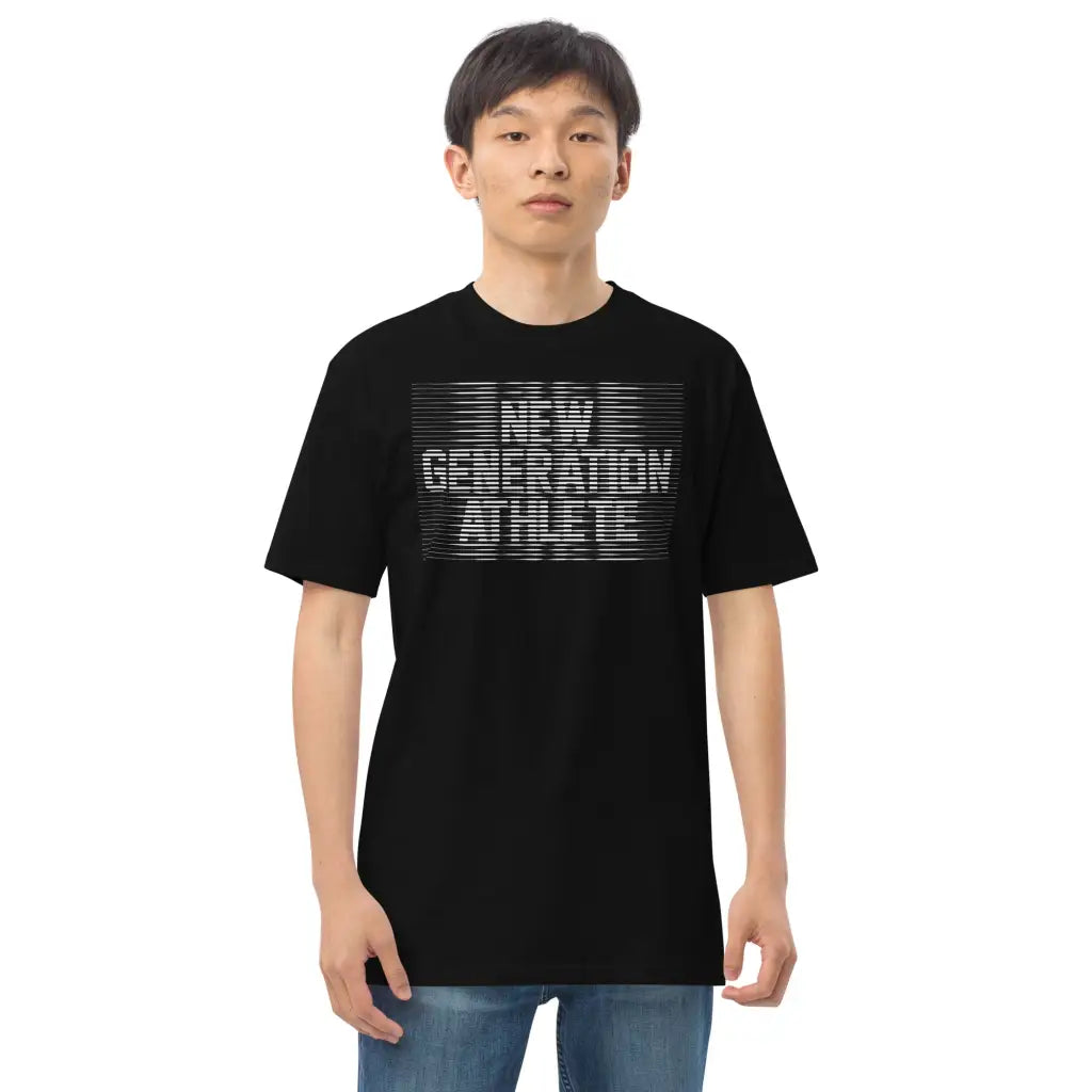 Men’s premium heavyweight tee - Black / S - T-shirt