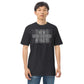 Men’s premium heavyweight tee - Charcoal Heather / S -