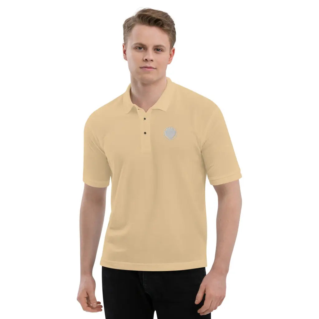 Men’s Premium Polo - Stone / S - Polo