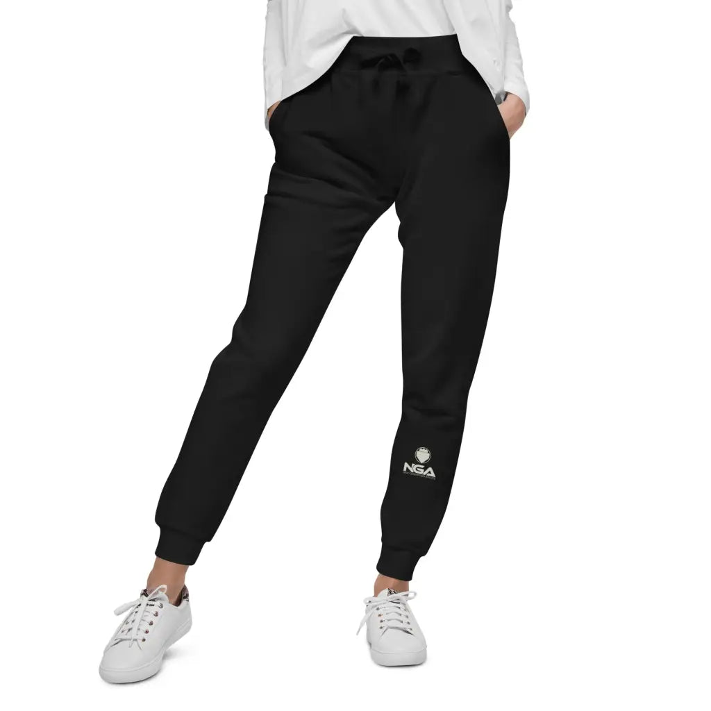 Women’s Fleece Sweatpants - Black / XS