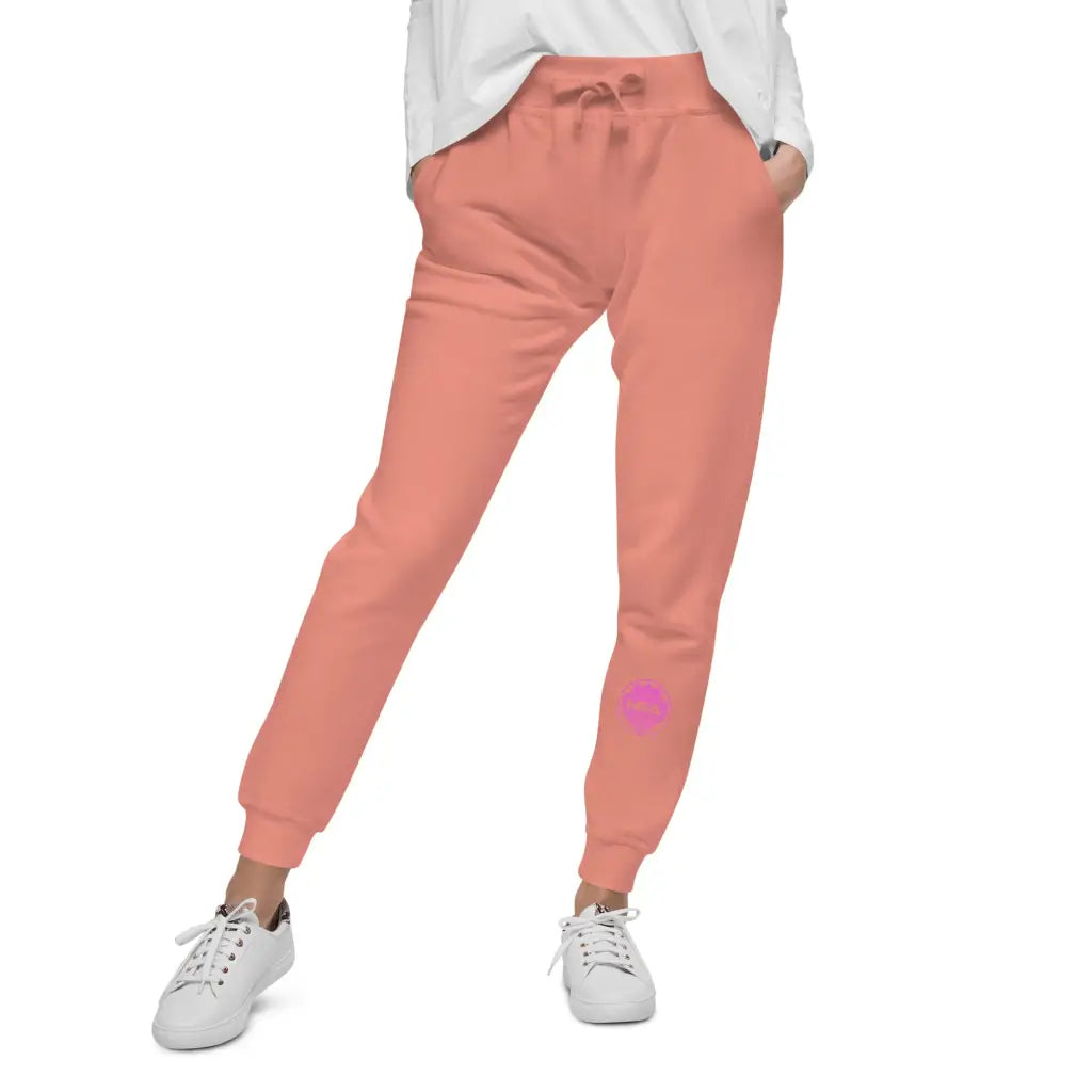 Women’s Fleece Sweatpants - Dusty Rose / XS