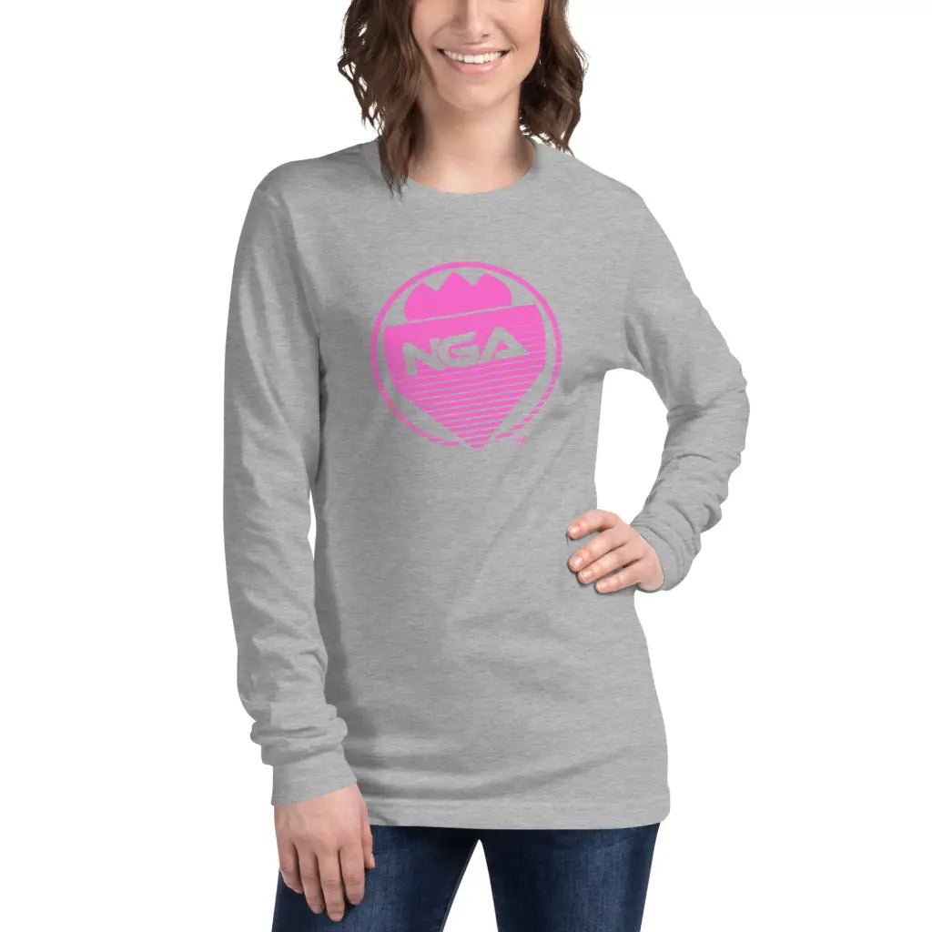 Women’s Long Sleeve Tee - Athletic Heather / XS - Long