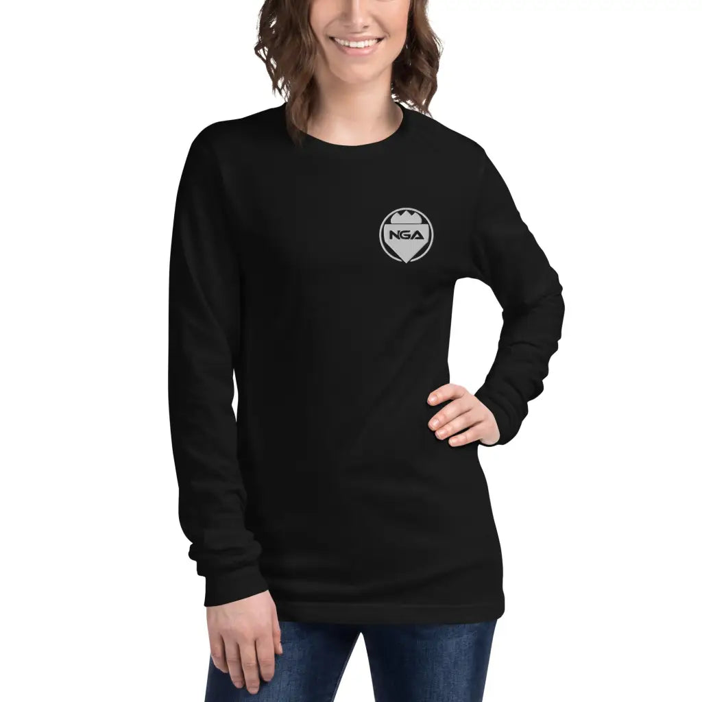 Women’s Long Sleeve Tee - Black / XS - Long Sleeve Tee