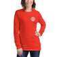 Women’s Long Sleeve Tee - Poppy / XS - Long Sleeve Tee