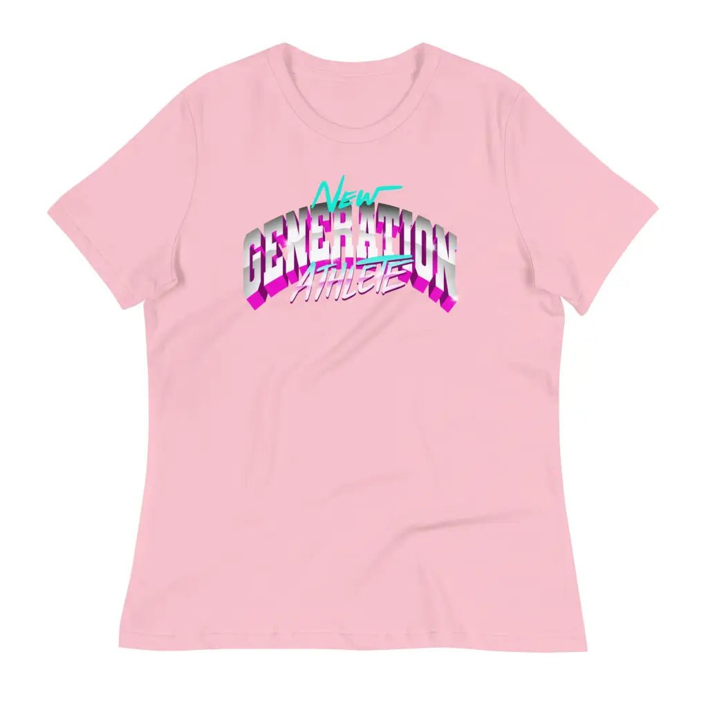 Women’s Relaxed T-shirt - Pink / S - T-shirt