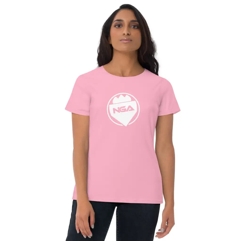 Women’s short sleeve t-shirt - Charity Pink / S - T-shirt